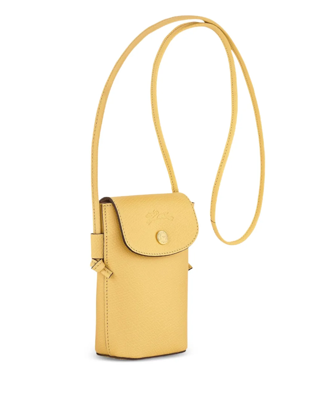 Longchamp Épure telefoonhoesje Geel
