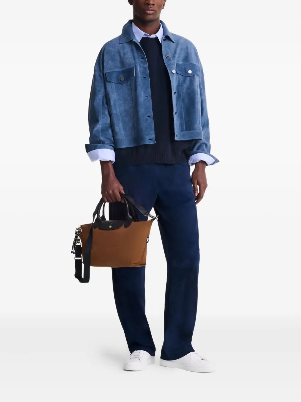 Longchamp Le Pliage Energy kleine shopper - Bruin