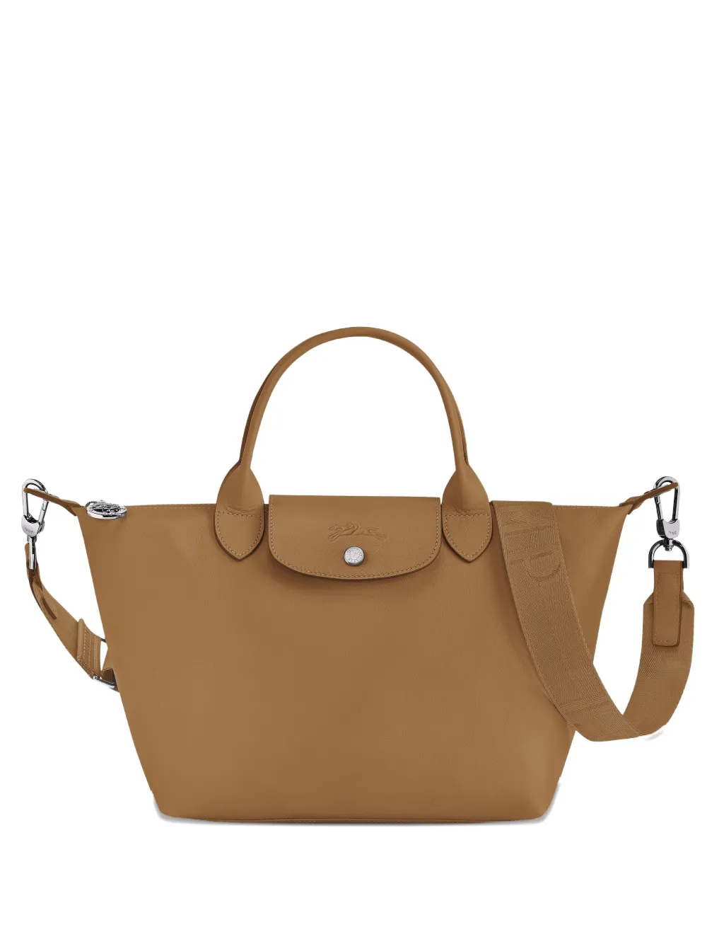 Longchamp small Le Pliage Xtra leather tote bag - ブラウン Longchamp small Le Pliage Xtra leather tote bag - ブラウン