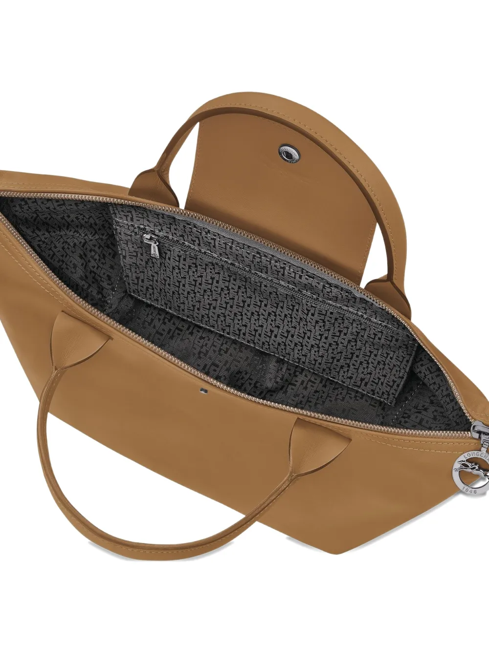 Longchamp Kleine Le Pliage Xtra leren shopper Bruin
