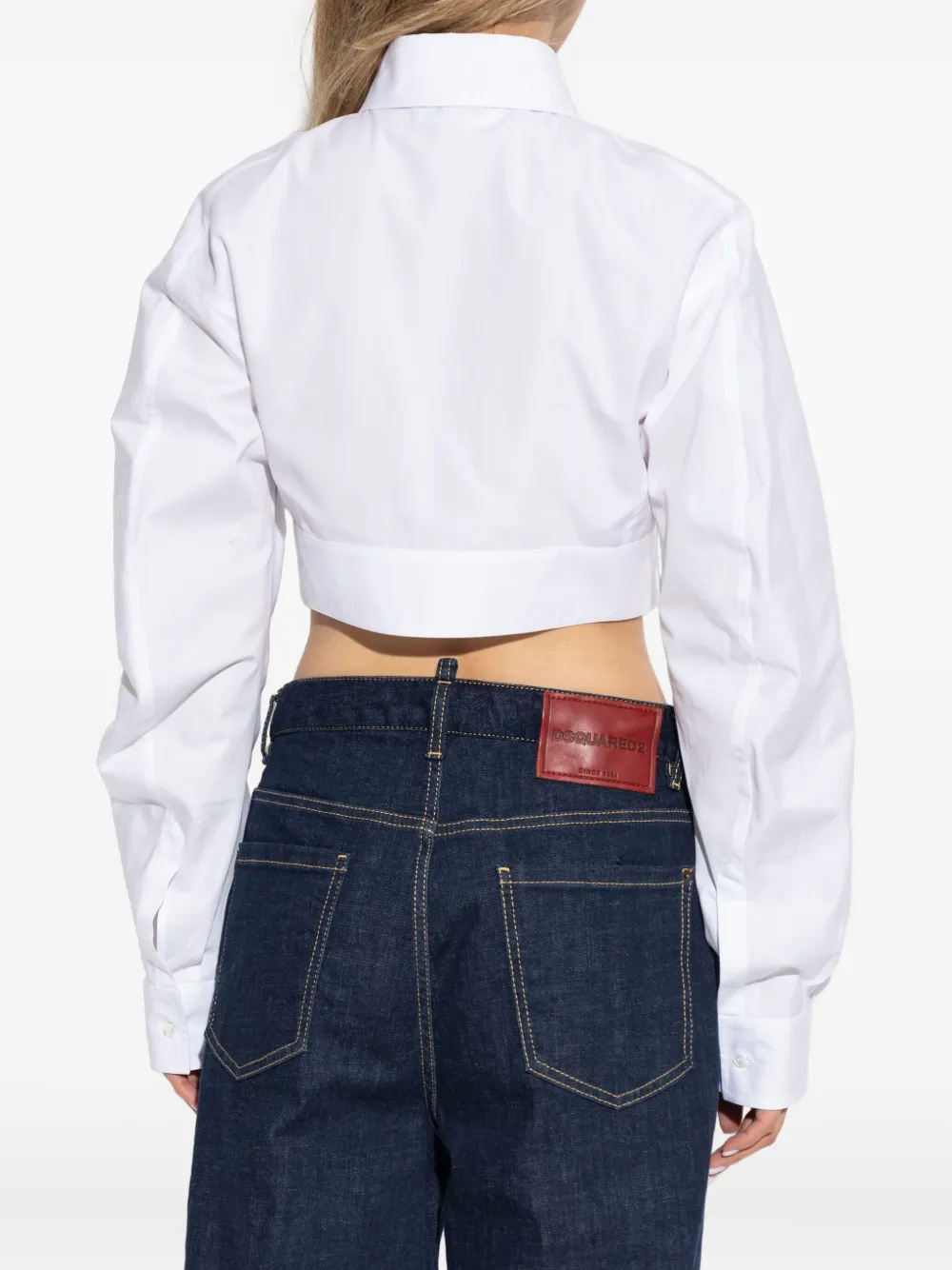 DSQUARED2 Katoenen shirt Wit