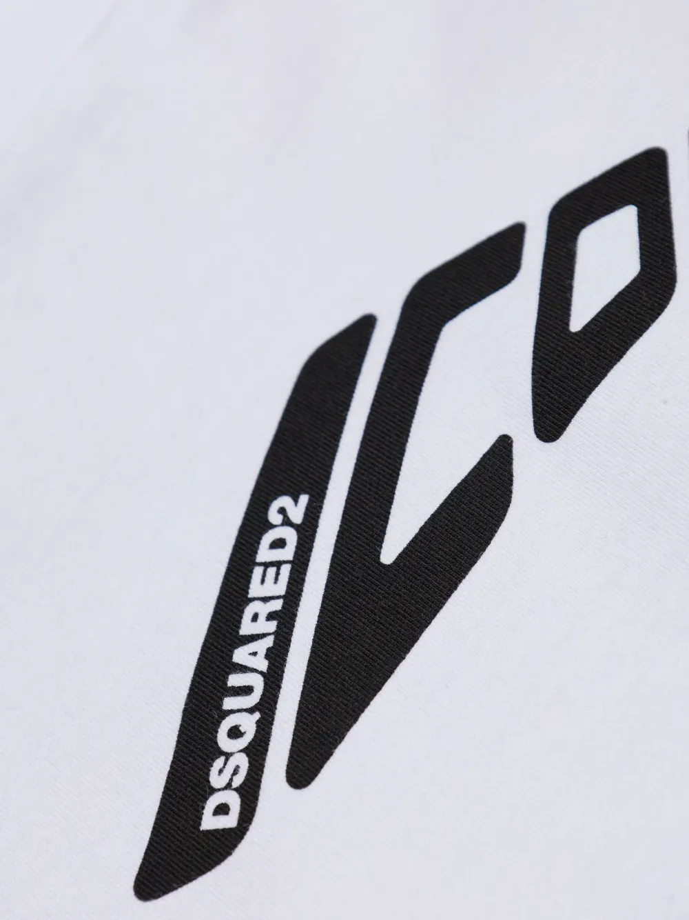 DSQUARED2 T-shirt met print Wit
