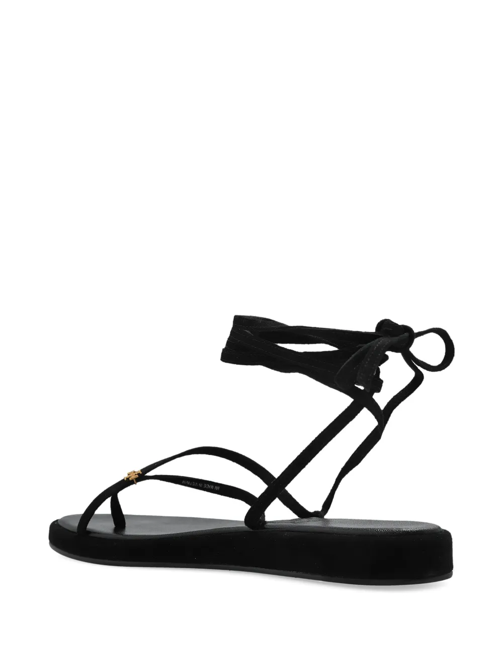 Tory Burch suede sandals Black