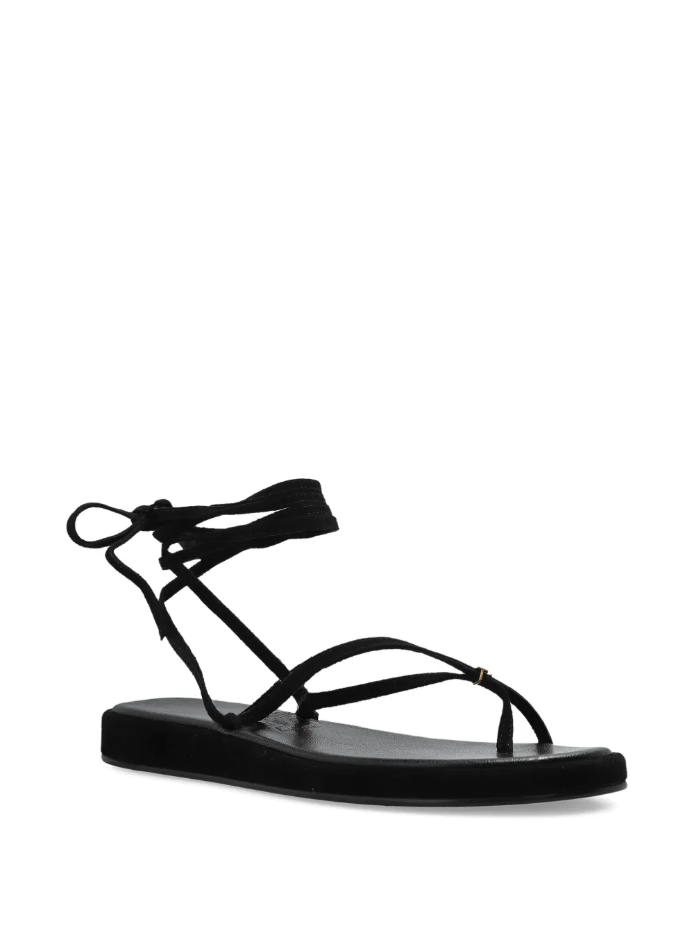 Tory Burch sandales en daim | sandales plates | Image 2