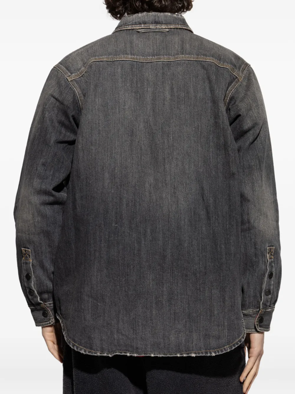 Balenciaga Denim overhemd Zwart