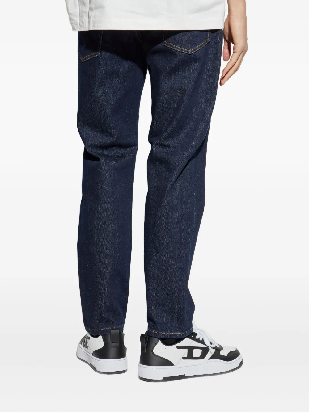 Diesel Straight jeans Blauw