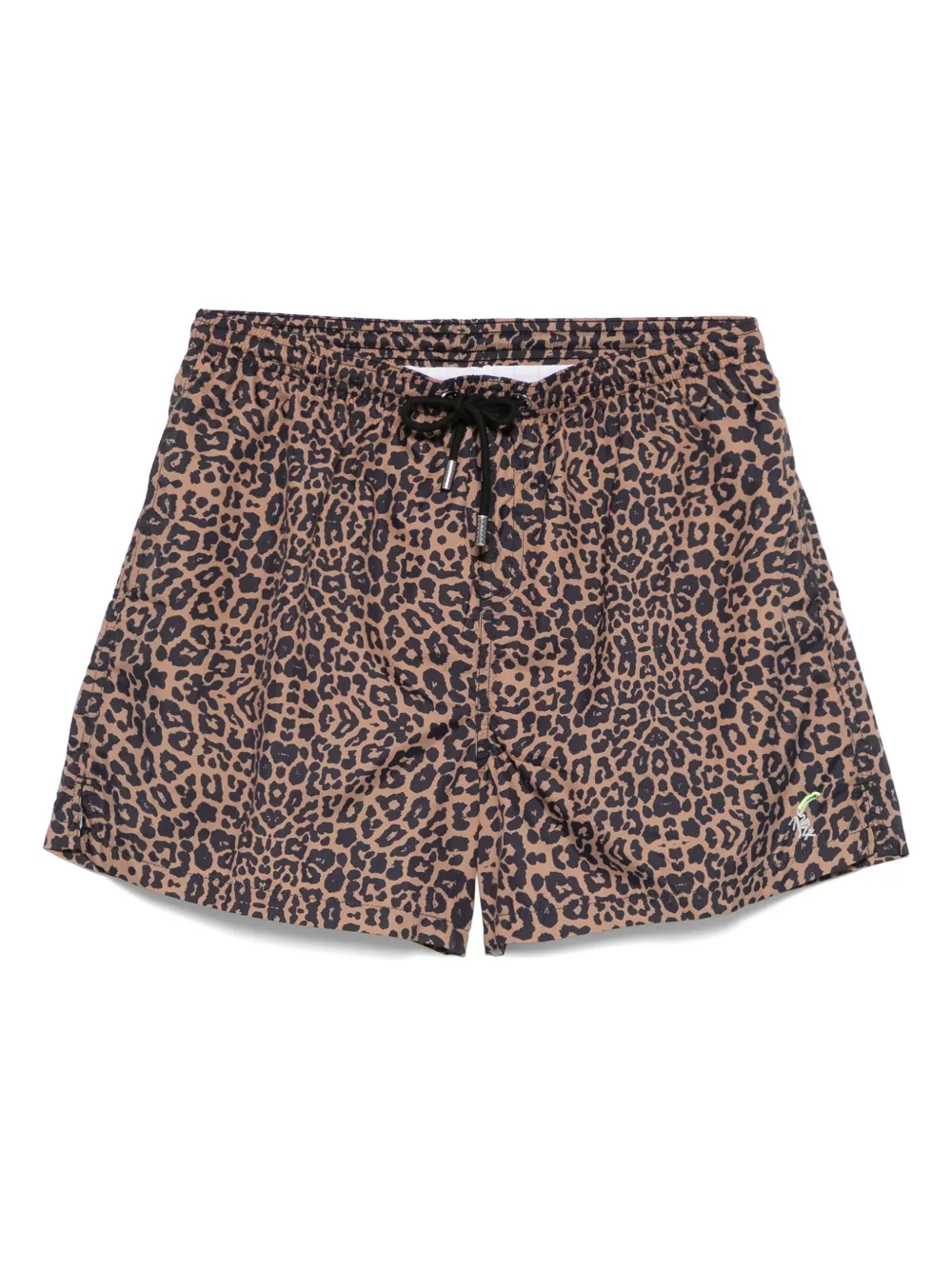 TOOCO animal-print swim shorts | Brown | Image 1