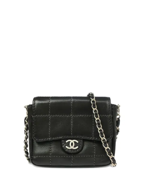 CHANEL Pre-Owned 2000 micro Choco Bar shoulder bag