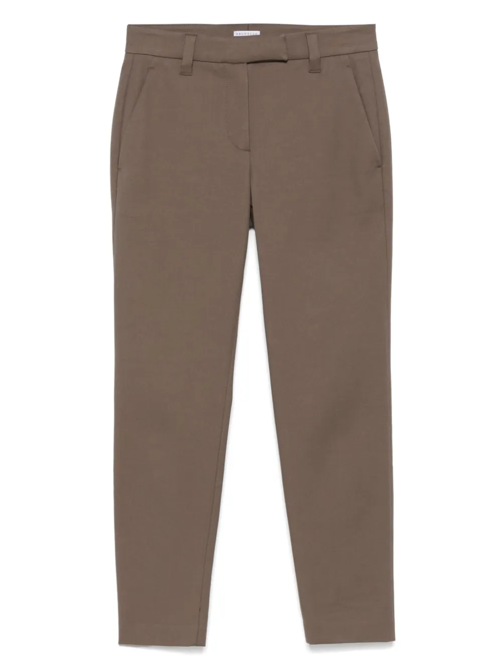 Brunello Cucinelli slim-fit trousers | Green | Image 1