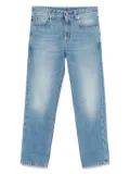 Brunello Cucinelli turn-up hem jeans - Blue