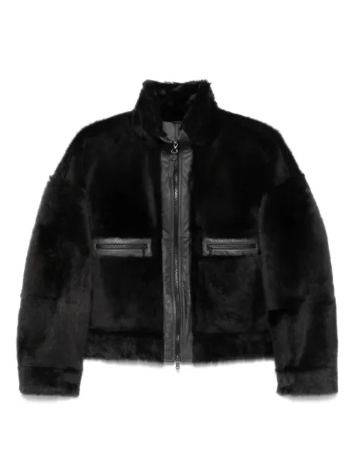 Veste en peau lainée - Brunello Cucinelli - Modalova