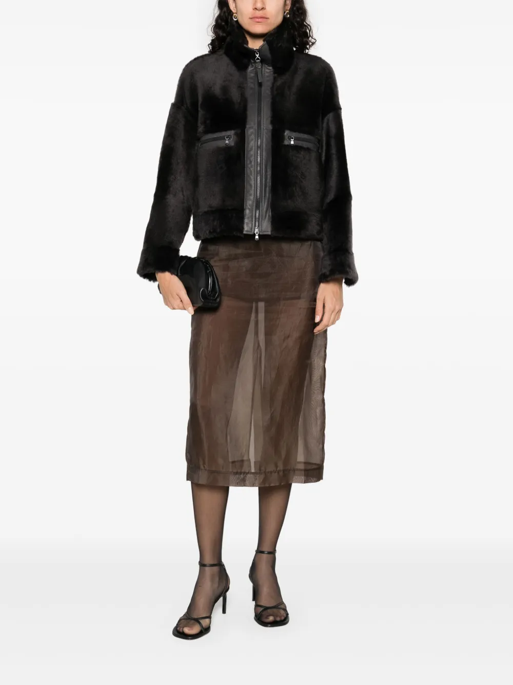 Brunello Cucinelli shearling jacket | Leather Jackets | Image 2
