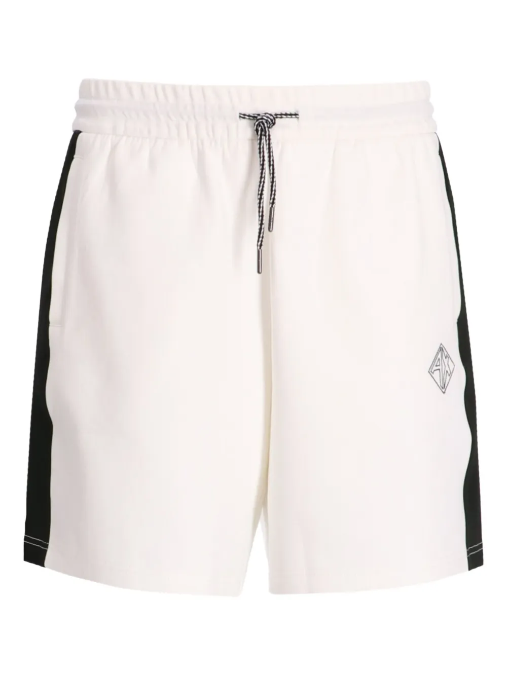 logo-print shorts