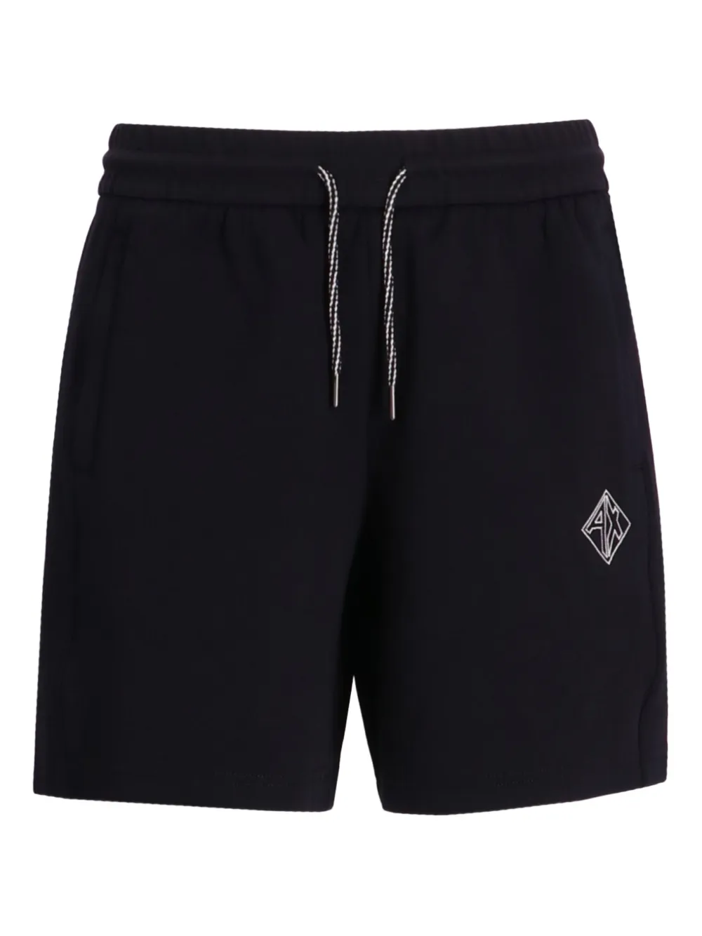logo-embroidered shorts