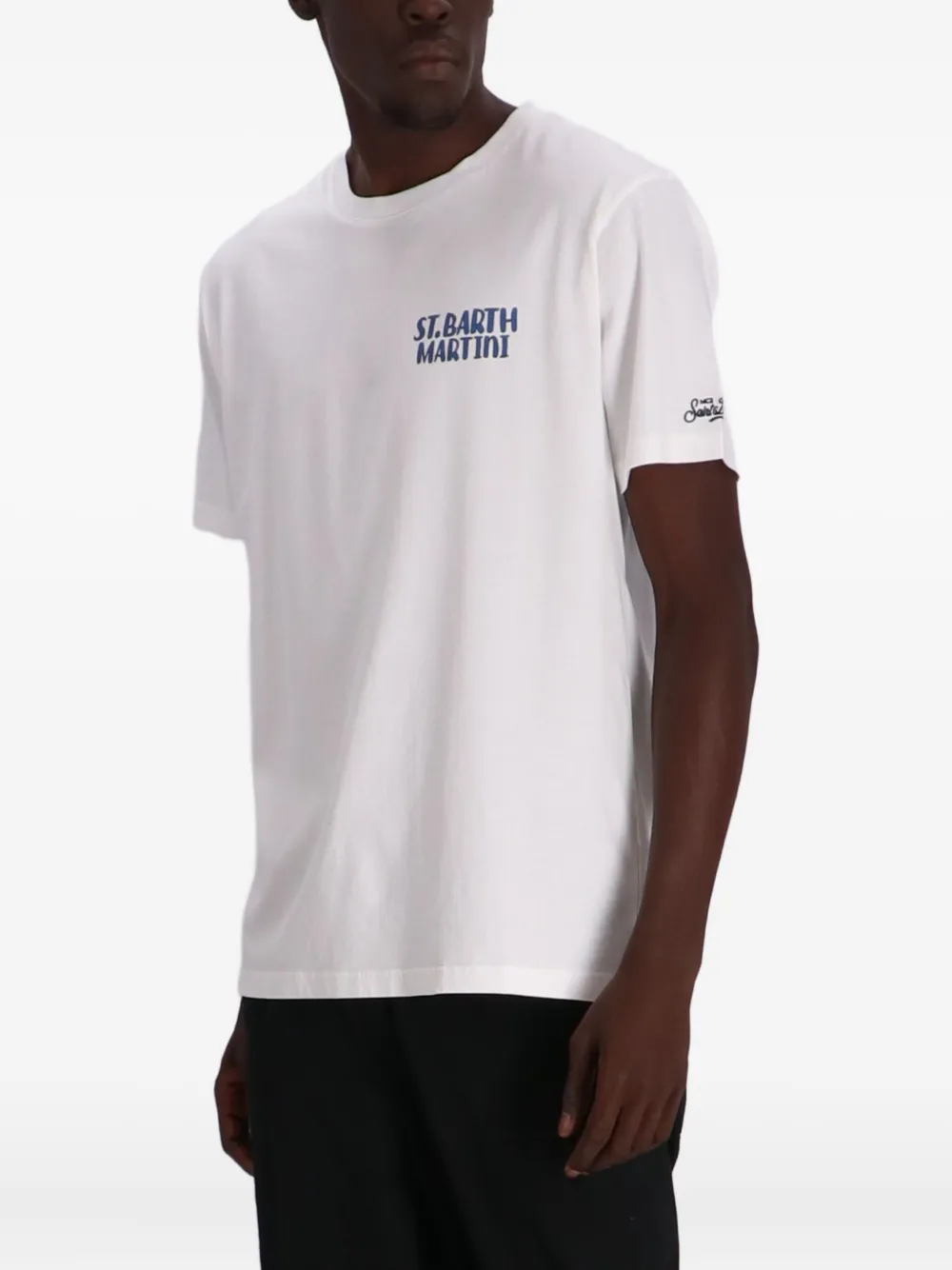 MC2 Saint Barth Martini T-shirt Wit
