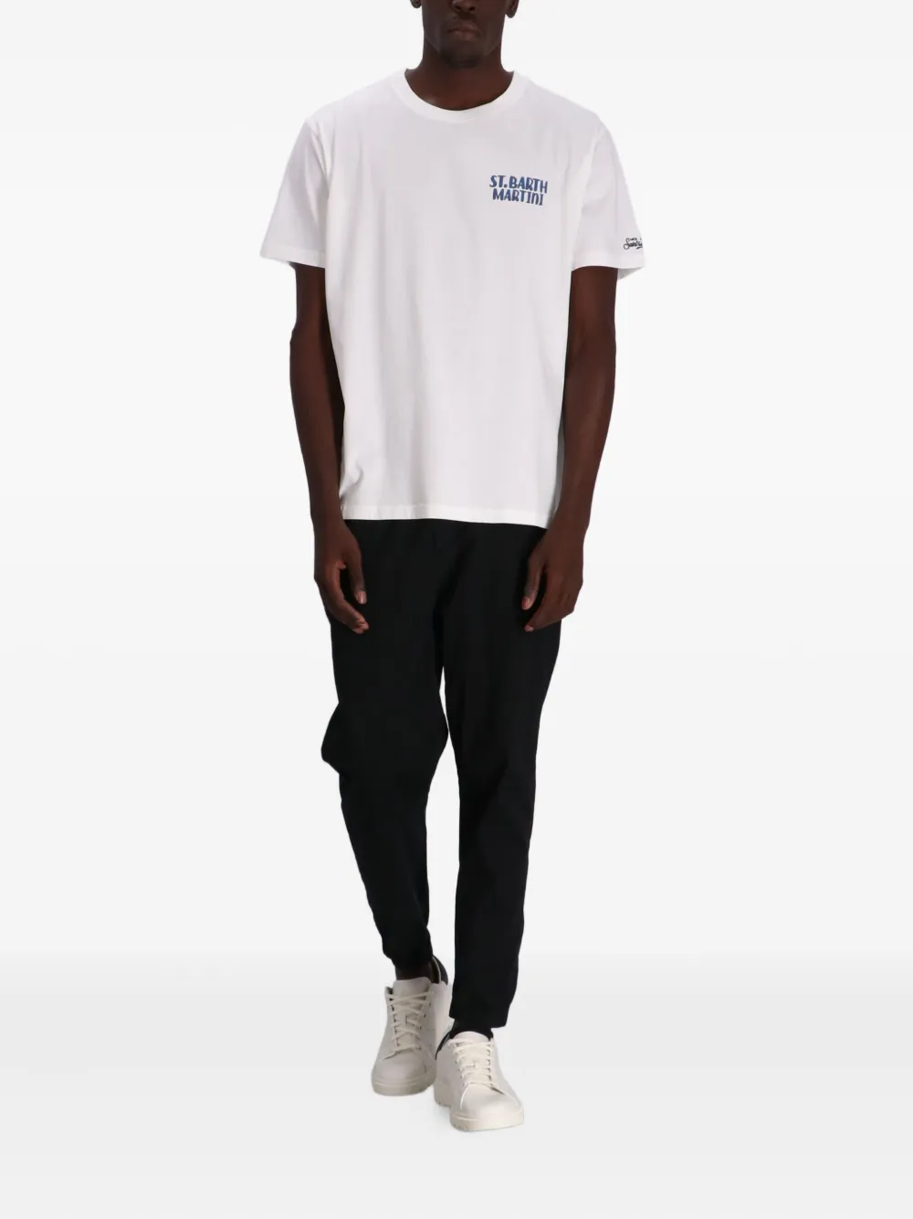 MC2 Saint Barth Martini T-shirt Wit