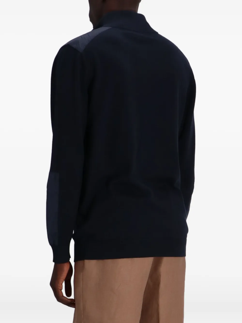 Karl Lagerfeld Vest met rits Blauw