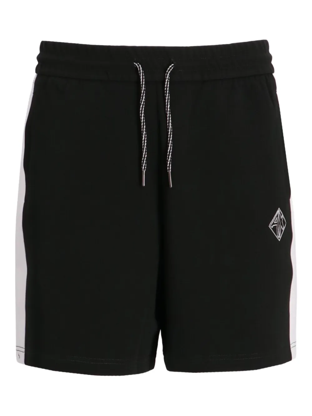 logo-print shorts