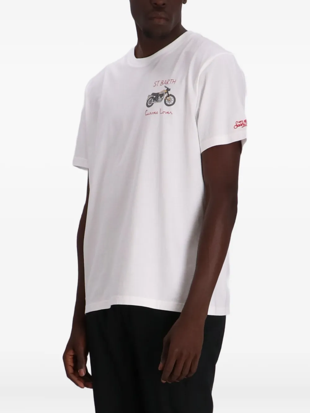 MC2 Saint Barth Curves Lover T-shirt Wit