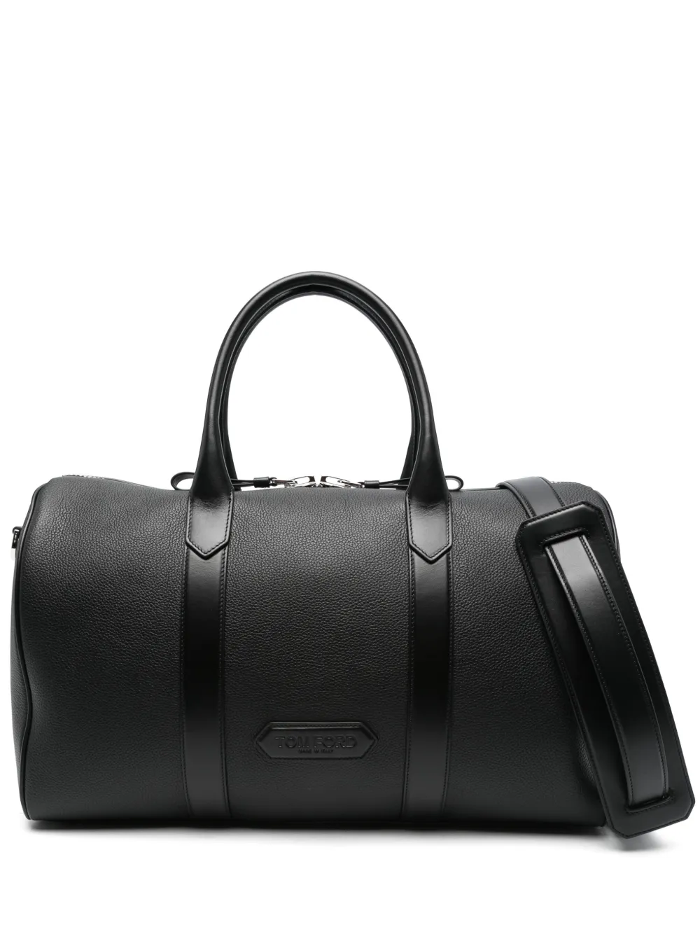TOM FORD leather holdall | Black | Image 1