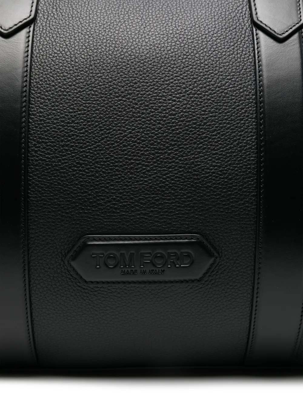 TOM FORD Leren reistas Zwart