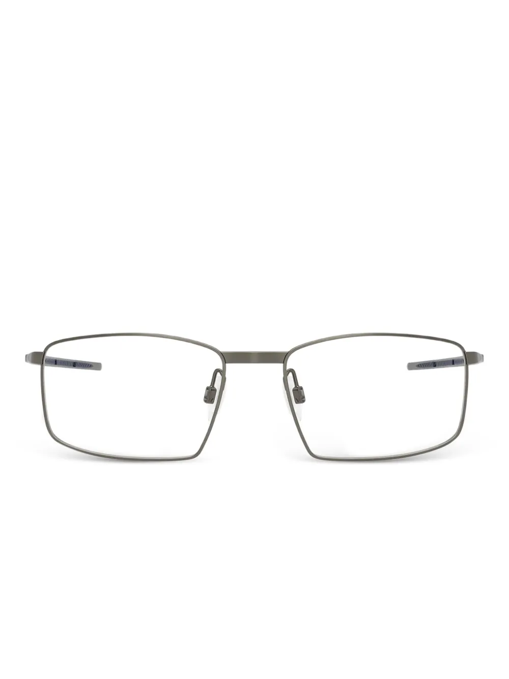 Oakley Burrow rectangle-frame glasses | Grey | Image 1