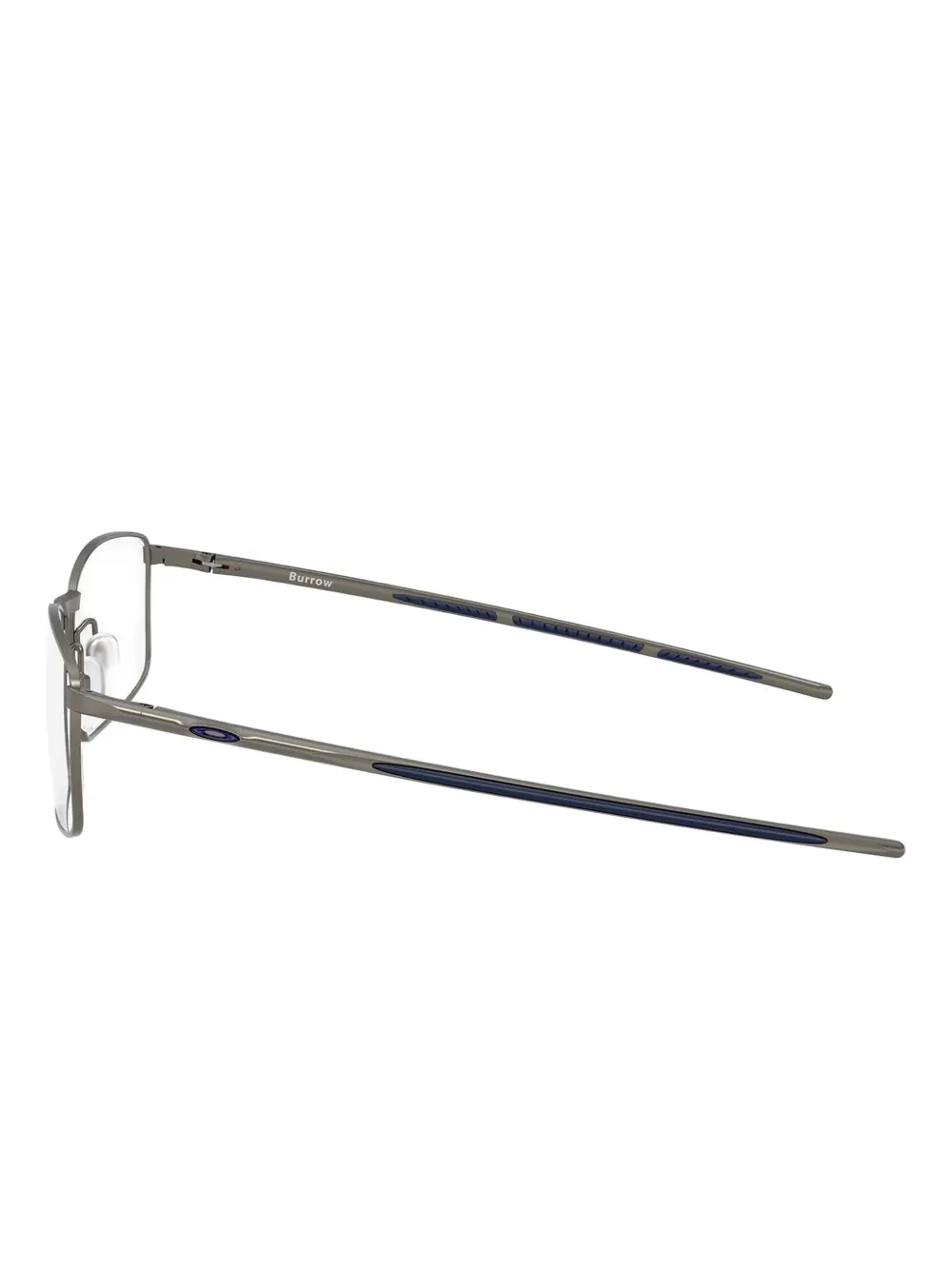 Oakley Burrow bril met rechthoekig montuur Grijs