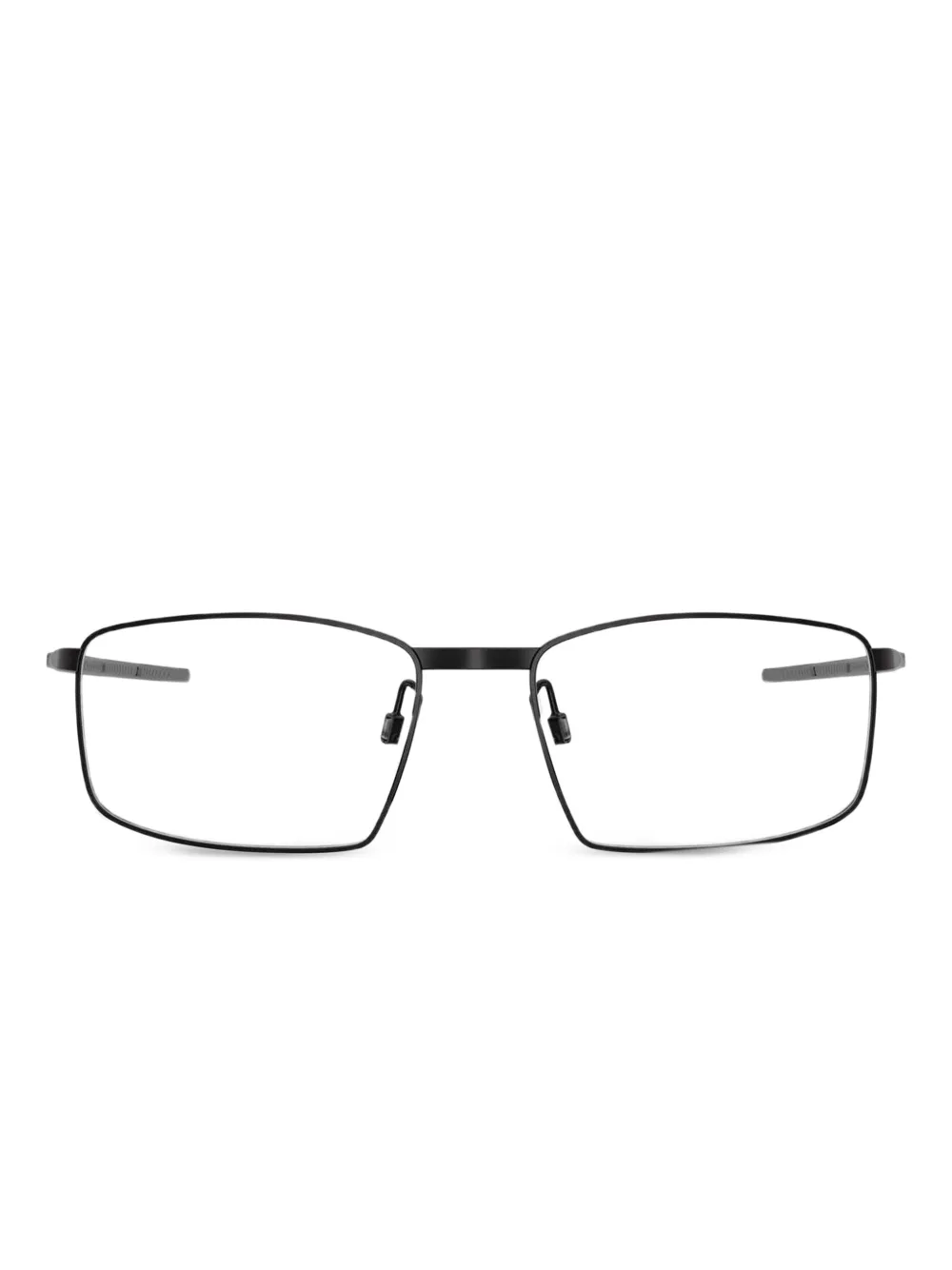 Oakley Burrow rectangle-frame glasses | Black | Image 1