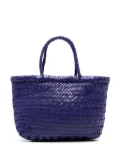 DRAGON DIFFUSION mini Flat Gora tote bag - Purple
