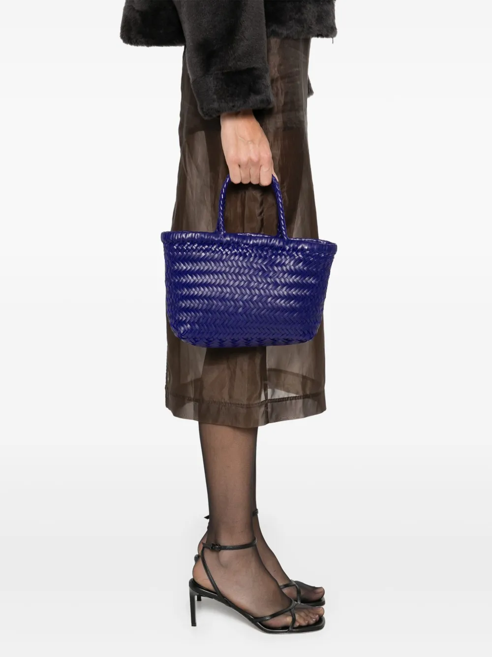 DRAGON DIFFUSION Flat Gora kleine shopper - Paars