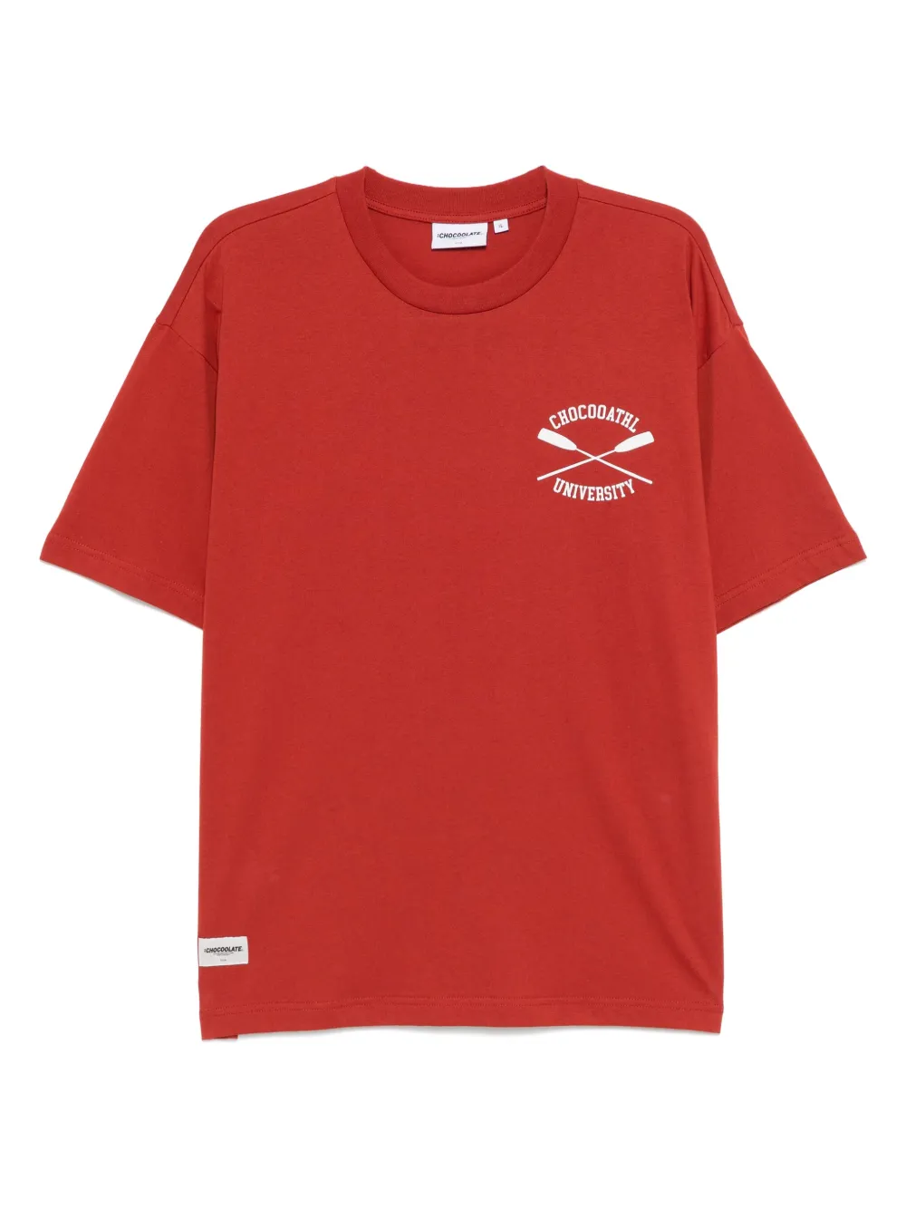 CHOCOOLATE T-shirt met logoprint Oranje