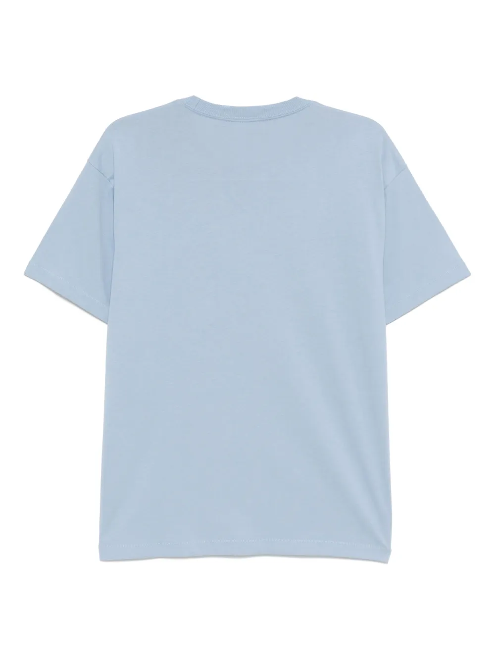 CHOCOOLATE T-shirt met geborduurd logo - Blauw