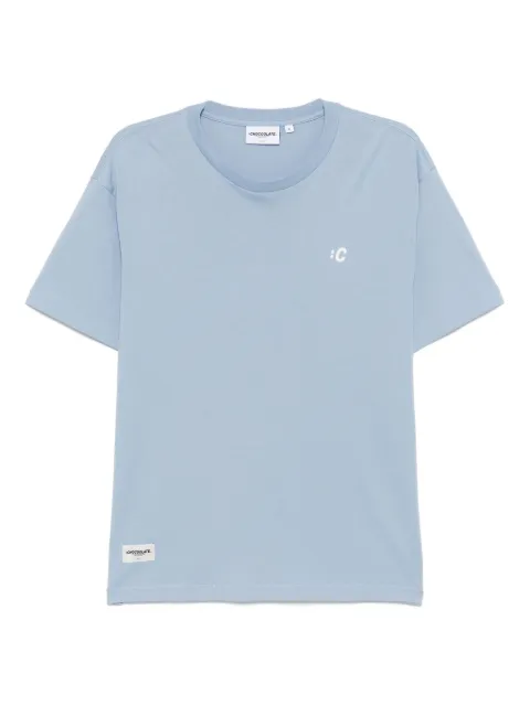 CHOCOOLATE logo-embroidered T-shirt