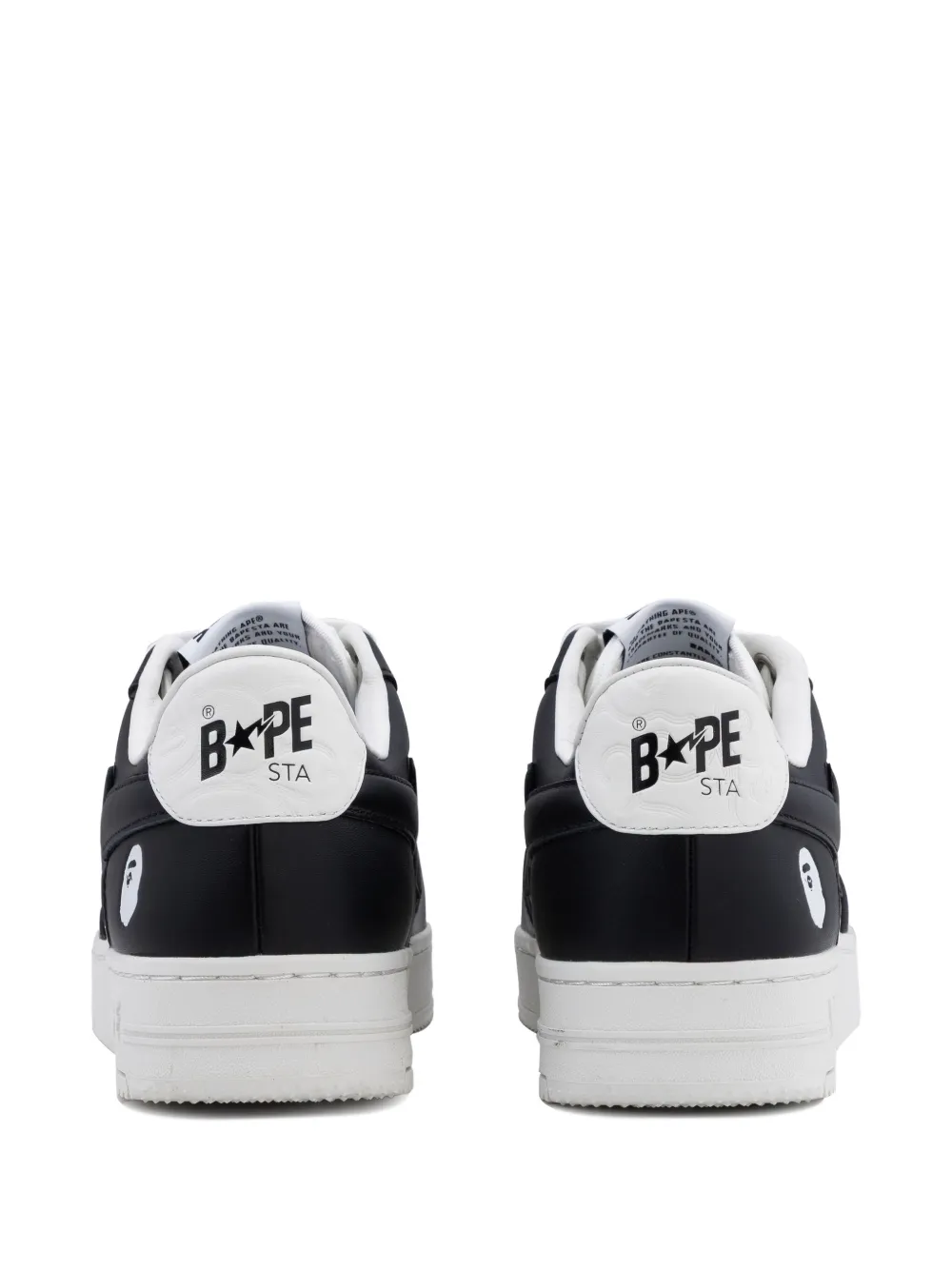A BATHING APE Bape Sta #3 low-top sneakers White