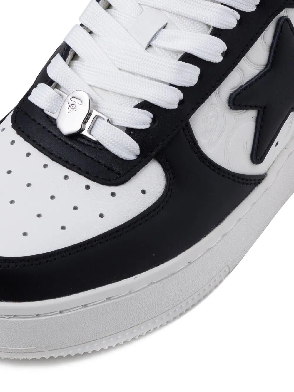 A BATHING APE Bape Sta #3 low-top sneakers White