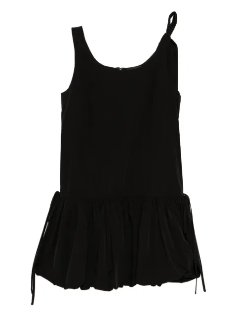 tout a coup vestido con detalle fruncido