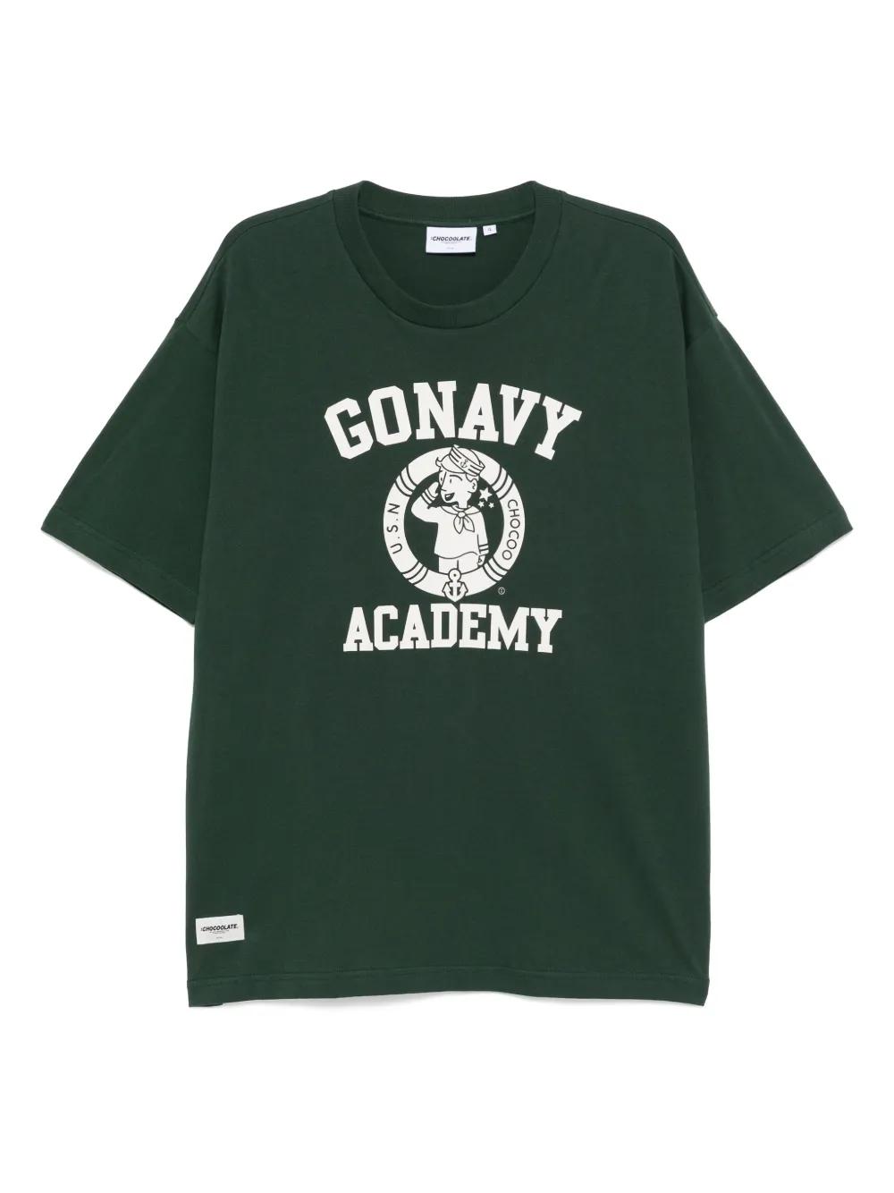 CHOCOOLATE printed T-shirt | Green | Image 1