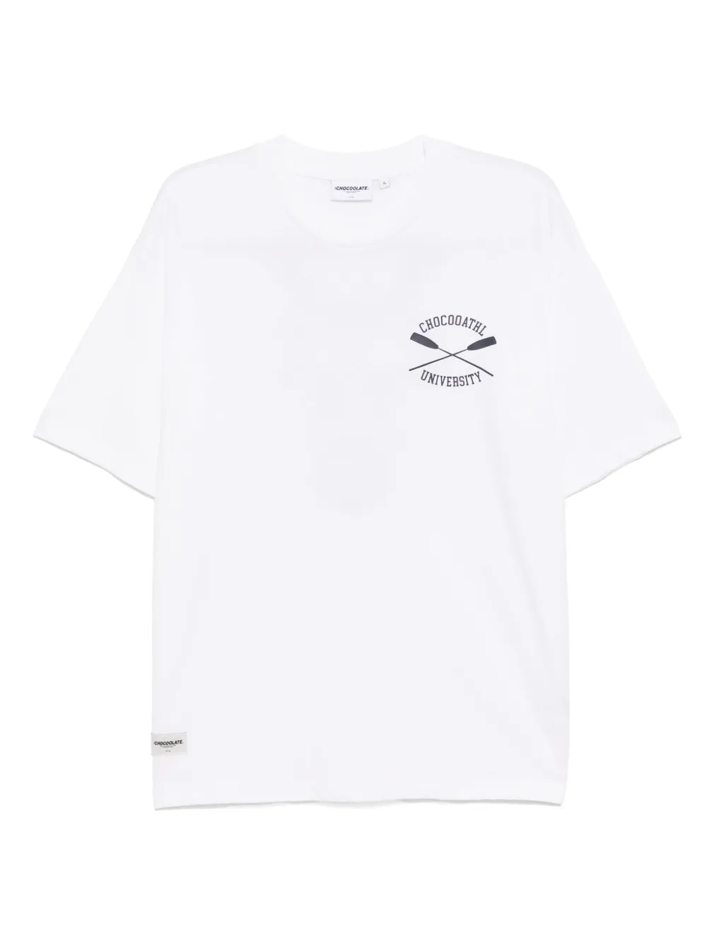 CHOCOOLATE logo-print T-shirt | White | Image 1