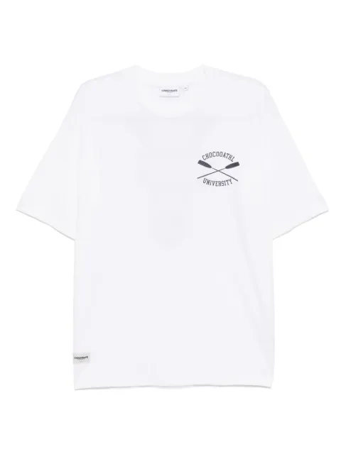 CHOCOOLATE logo-print T-shirt