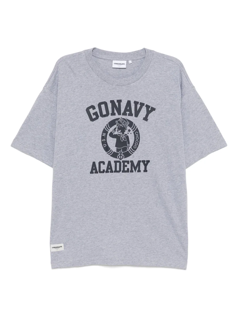 CHOCOOLATE printed T-shirt | Grey | Image 1