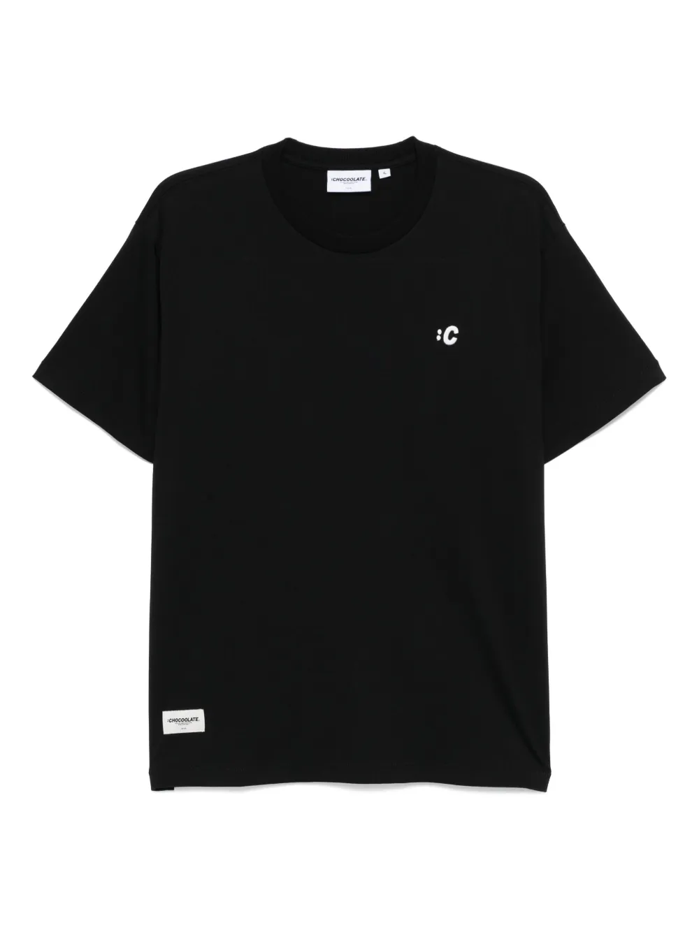 CHOCOOLATE playera con logo bordado | negro | Image 1