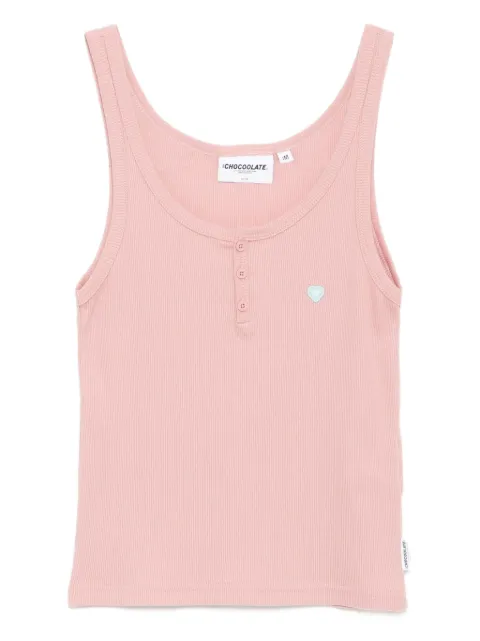 CHOCOOLATE cotton tank top