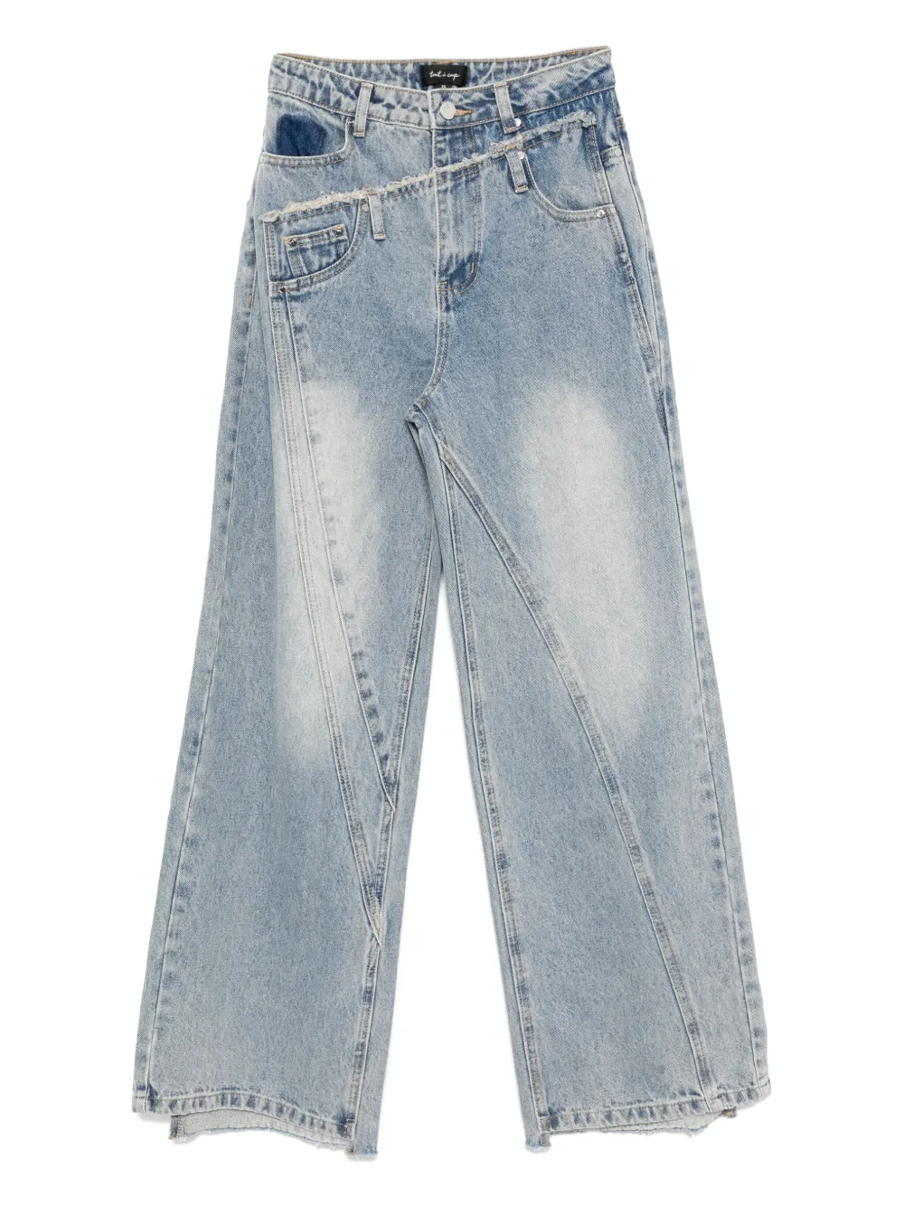 wide-leg jeans