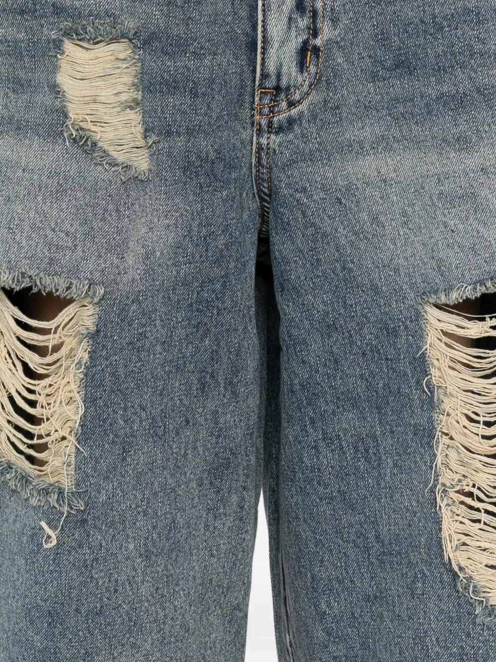 tout a coup Denim shorts Blauw
