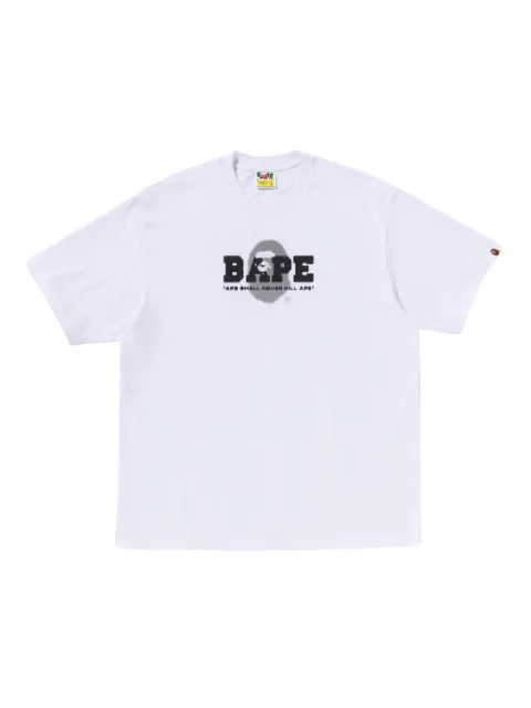 A BATHING APE® logo-print T-shirt