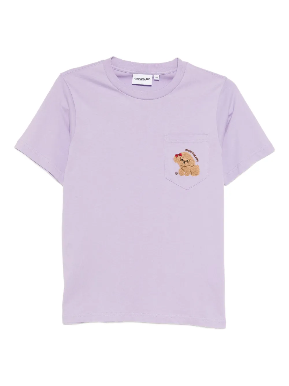 CHOCOOLATE T-shirt met grafische print Paars