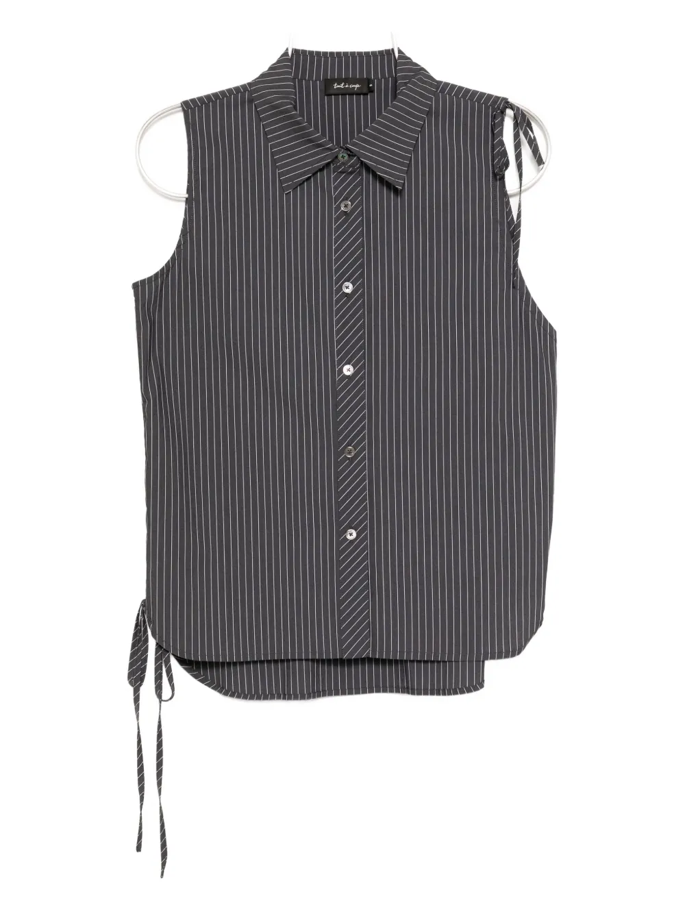 Tout a coup Gestreept blouse Grijs