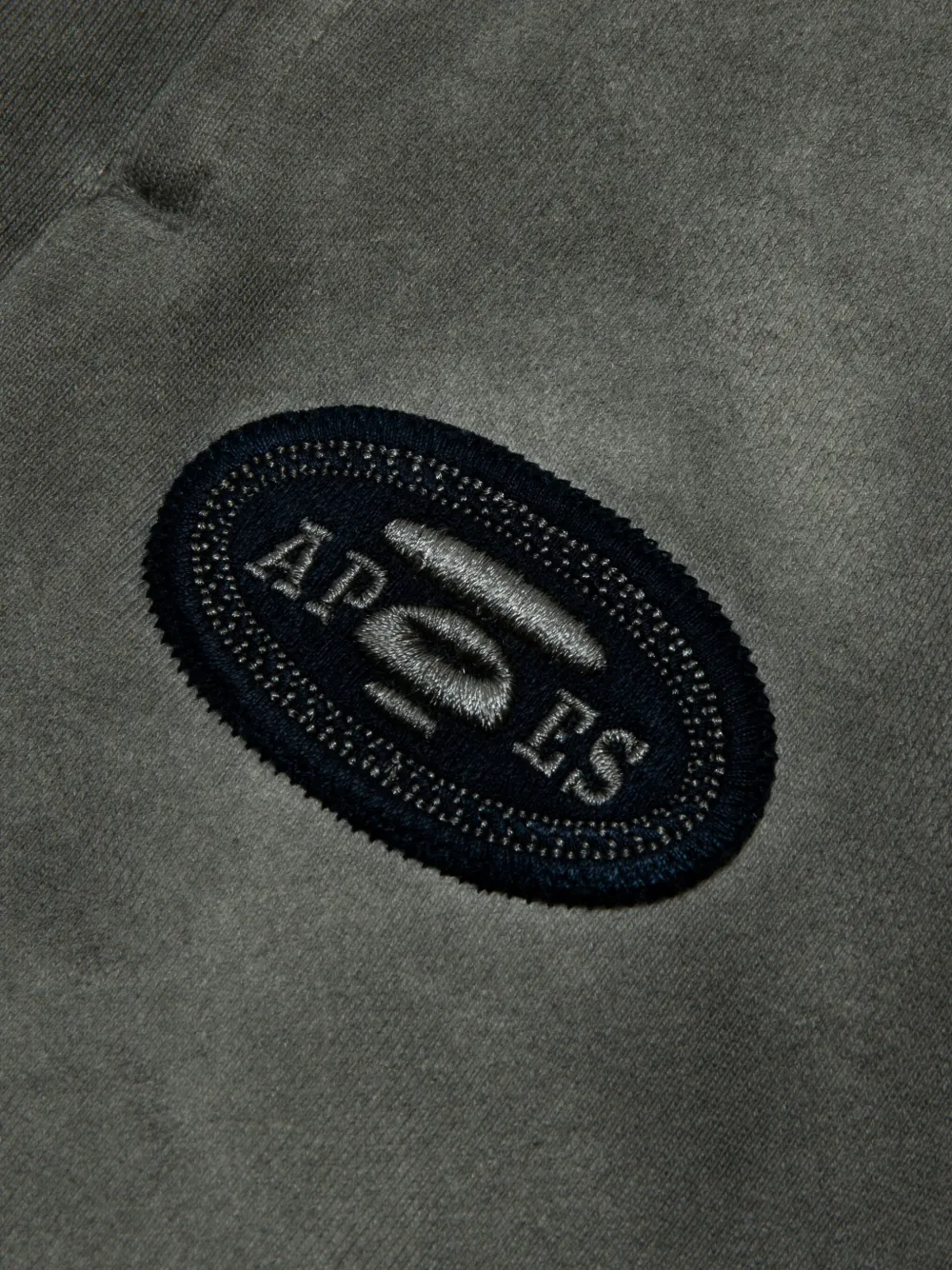 AAPE BY *A BATHING APE Shorts met tie-dye print Grijs