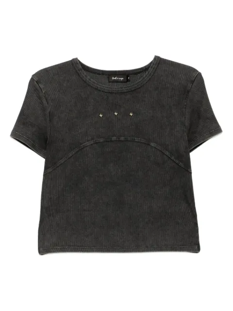 tout a coup rivet detailing T-shirt