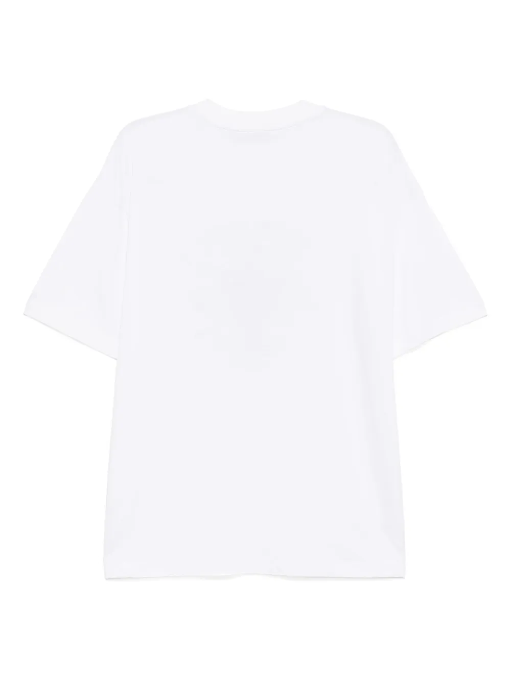 CHOCOOLATE T-shirt met reliëf-print - Wit